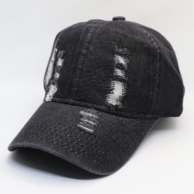 Picture of Denim Baseball Cap Hats Washed Outdoor Trucker Caps Travel Adjustable-One Size