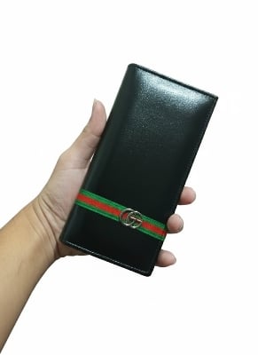 Picture of New Wallet Men Wallets Fashion Long Wallet PU Leather Long Wallet Business Wallets Men's Splicing Two Fold Ultra-thin Long Wallet Travel Purses Coin Pouch ID Credit Cards Holders