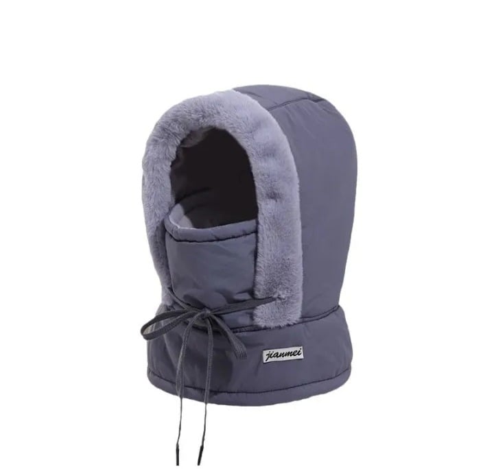 Picture of New Shy Velvet Balaclava Wind-Resistant Winter Face Mask,Fleece Ski Mask for Men and Women,Warm Face Cover Hat Cap Scarf