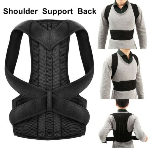 Picture of Back Posture Corrector Back Pain Relief Belt Spine Waist Support Correction Straps Posture Belt