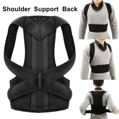 Picture of Back Posture Corrector Back Pain Relief Belt Spine Waist Support Correction Straps Posture Belt
