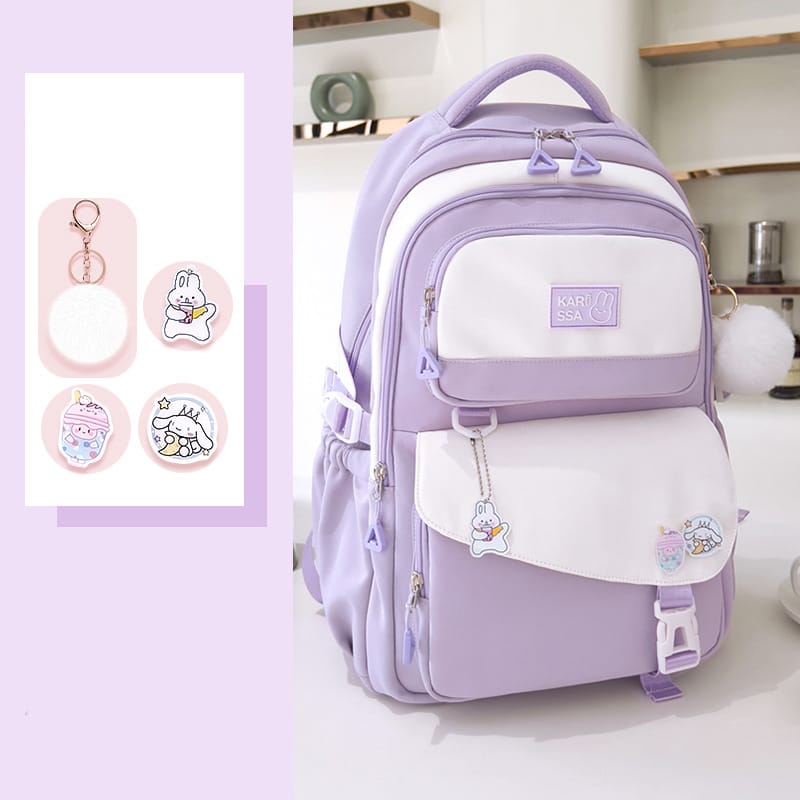 Picture of New Lightweight School Bag College Laptop Backpack for Men Women Travel bag High School Middle Bookbag for Boy Girls