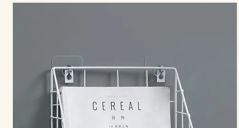 Picture of Screw Hooks with Nut Self Adhesive Hanging Holder Shelf Rack Mounted Photo Picture Wall Free Drill Kitchen Bathroom Decor