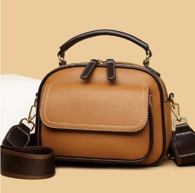 Picture of Canvas Tote Bag for Women with Zipper Closure & Individual Compartments for Work College for Teacher & Nurse
