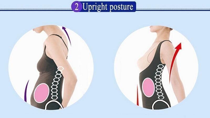 Picture of New Back Brace Posture Corrector for Women and Men, Upgraded Breathable Full Back Support, Comfortable Shoulder Straightener, Pain Relief for Upper/Lower Back, Support for Scoliosis, Hunchback, Thoracic Spine