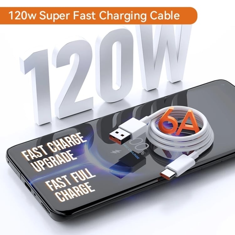 Picture of For Mi Xiaomi Original 120W Xiaomi Cable Charger 120W Hypercharge USB Type C Fast Charging Cable for Xiaomi 17 15 14 13 12 14t 13t 12t 12s Pro Lite Redmi Note K80 K70 K60 11 11s Plus Poco X6 X5