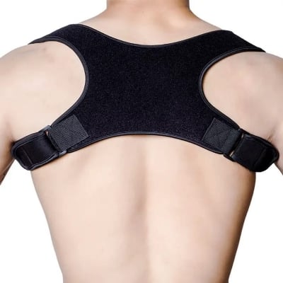 Picture of Adjustable Back Posture Corrector Shoulder Straight Support Brace Belt For Men And Women