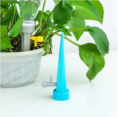 Picture of Automatic Watering Garden Supplies Irrigation Kits System Self-contained Auto Drip Irrigation Watering System Automatic Watering Spike for Plants Flower Indoor Household