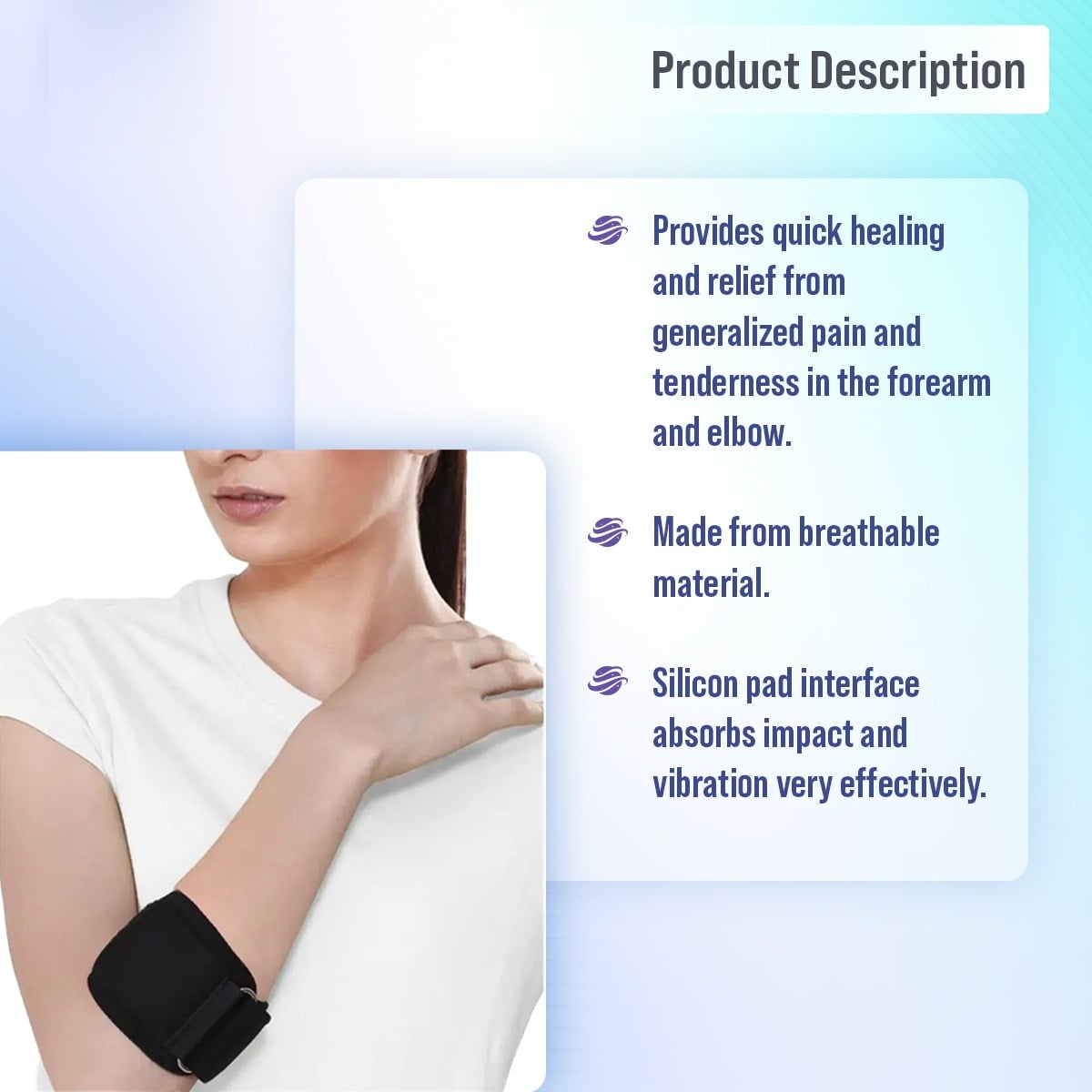 Picture of Tennis Elbow Support Sports Medicine Health Care Equipment