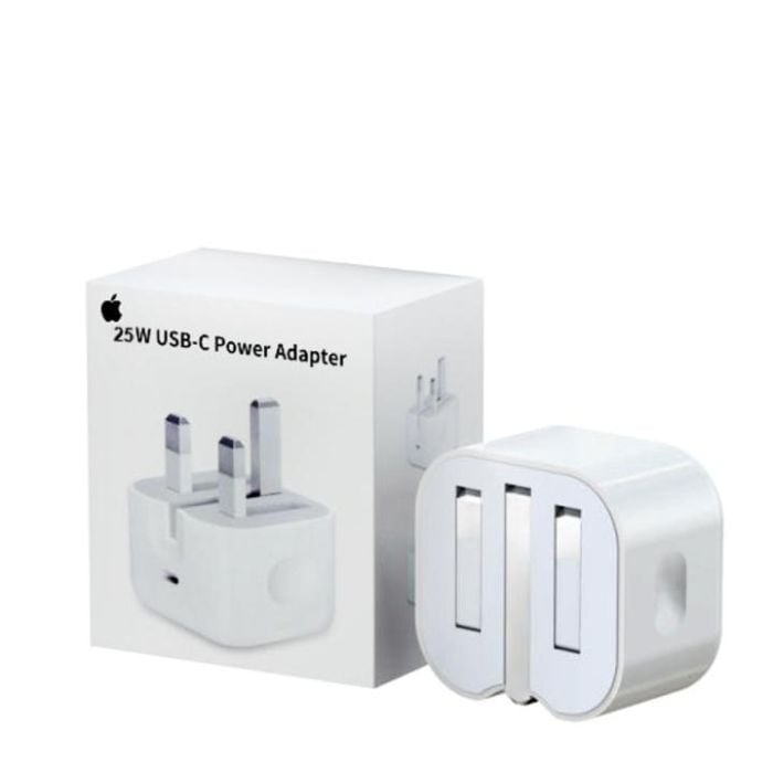 Picture of Iphone 25 Wat Adapter With Premium Quality Usb.C Power Adapter Three Pin Adapter
