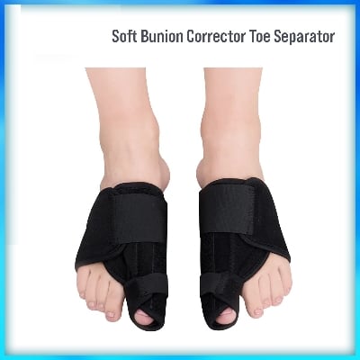 Picture of Bunion Corrector for Women & Men Big Toe, Bunion Relief Toe Straightener Bunion Splint Anti-Slip Heel Strap Comfortable Breathable for Day and Night