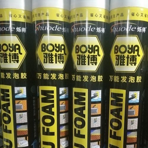 Picture of BOYA Expanding Spray Waterproof PU Foam Sealant-750 ML Good Quality
