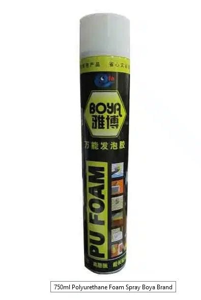 Picture of BOYA Expanding Spray Waterproof PU Foam Sealant-750 ML Good Quality