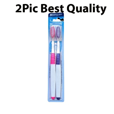 Picture of Sensitive Tooth Brush Oral Cleaning Soft Tooth Brush-2Pieces-Multicolor