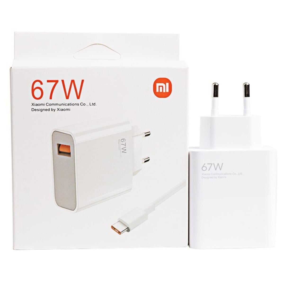 Picture of Xiaomi Mi 67W Charger for Xiaomi 11 Pro & Xiaomi 11 Ultra Fully Charged Premium quality & Fast charging  Charger