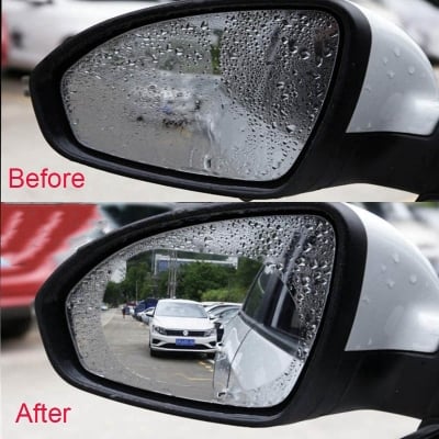 Picture of Vocoal Anti Fog Film Anti Rain Car Mirror Film Rearview Mirror Protective Film Nano Waterproof Anti Glare Side Window Film-Glass Care