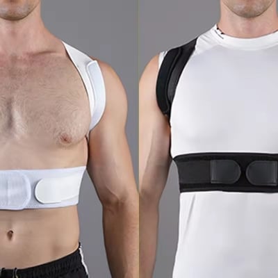 Picture of New Sports Back Stretch Fixation Back Brace Posture Corrector Guard Body Compression Posture Corrector Belt