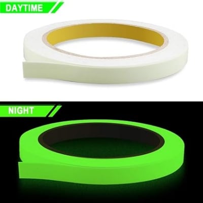 Picture of YX Luminous Fluorescent Night Self-adhesive Glow In The Dark Sticker Tape Safety Security Home Decoration Warning Adhesive Tape-Multicolor 
