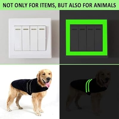 Picture of YX Luminous Fluorescent Night Self-adhesive Glow In The Dark Sticker Tape Safety Security Home Decoration Warning Adhesive Tape-Multicolor 