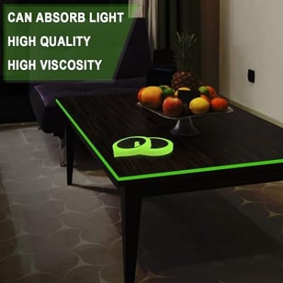 Picture of YX Luminous Fluorescent Night Self-adhesive Glow In The Dark Sticker Tape Safety Security Home Decoration Warning Adhesive Tape-Multicolor 