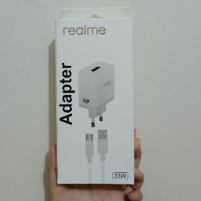 Picture of Realme 33W Quick Dart Charger 3.0 Qualcomm Adepter USB Type-C Cable