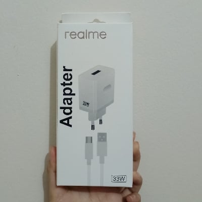 Picture of Realme 33W Quick Dart Charger 3.0 Qualcomm Adepter USB Type-C Cable