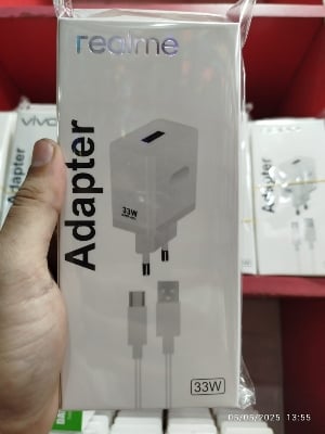 Picture of Realme 33W Quick Dart Charger 3.0 Qualcomm Adepter USB Type-C Cable