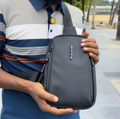 Picture of New Hunter Men Crossbody Sling Bag Shoulder Bag Travel Crossbody Bag - Cross Body Bag-Multicolor