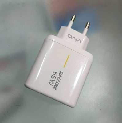 Picture of Vivo 65W Not Fast Charging Adapter-Multicolor