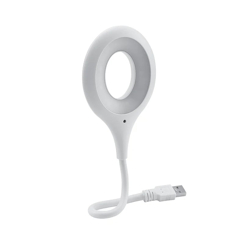 Picture of Portable LED Book Light USB Flexo Led Desk Lamp Intelligent Lamp For Computer PC Laptop Ring Eye Care Lighting-Multicolor