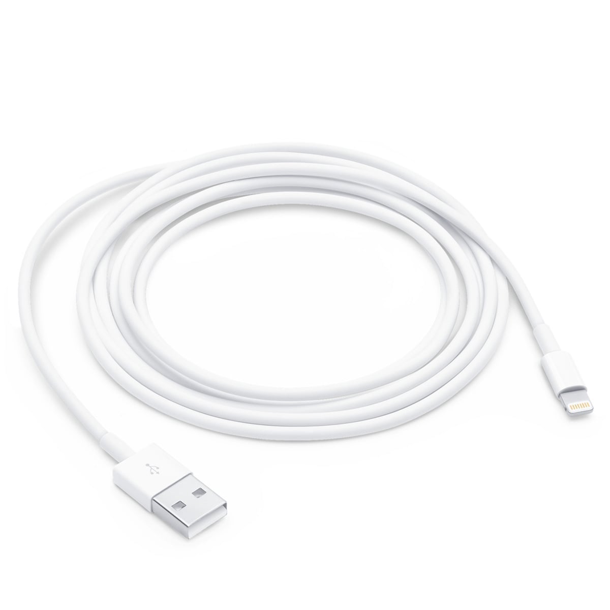 Picture of iPhone USB Charging Cable for iPhone 6 to iPhone 11 – Fast Charging and Data Sync Cable-White