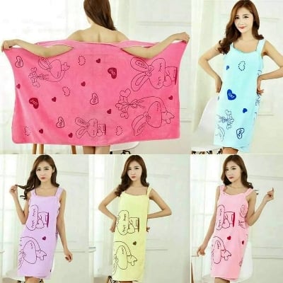 Picture of Bathroom Women Bath Towels-Multicolor