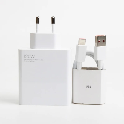 Picture of Original Xiaomi 120W Charger Turbo Fast Charge EU Hypercharge Gan Adapter For Redmi Note 11 12 13 Pro Plus 5G Mi 13 13T 6A Cable-Multicolor