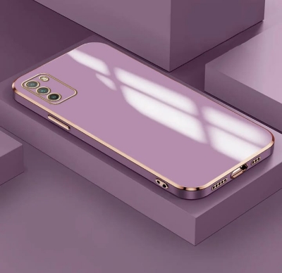 Picture of For Xiaomi POCO M3 Cover fashion Shiny Wrist Chain Plating Bumper Slim Phone Case Soft TPU Silicone Shockproof Protective Back Cover Pink Color-Multicolor