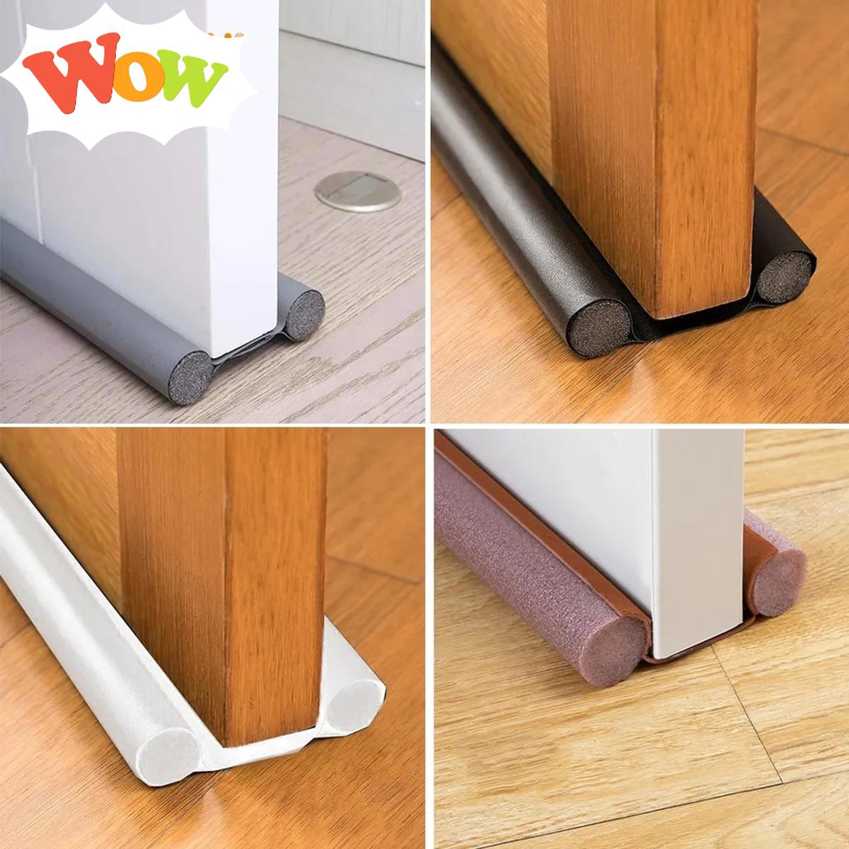 Picture of Door Bottom Sealing Strip - Gap Dust Stopper, Foam Draft Blocker, AC Air and Insect Protector-Multicolor