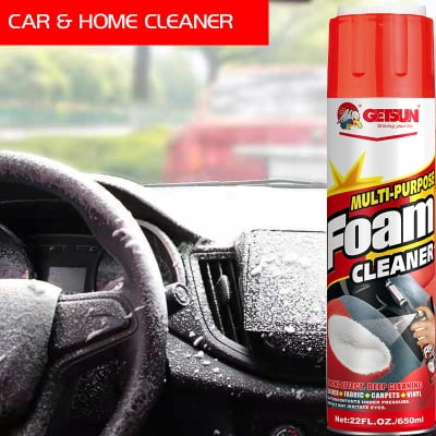 Picture of Multi Purpose Foam Cleaner With Brush 650 ml, Car, Motorcycle, Household, Kitchen, Bathroom, Shoes Cleaner Foam Spray