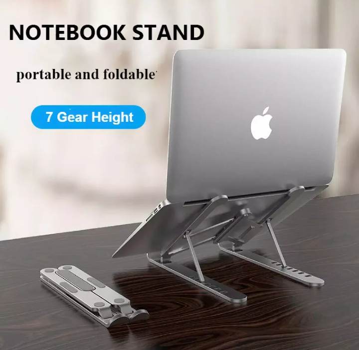 Picture of Laptop stand plastic adjustable multi-angle laptop stand inch tablet notebook laptop stand - cloth stand-Multicolor