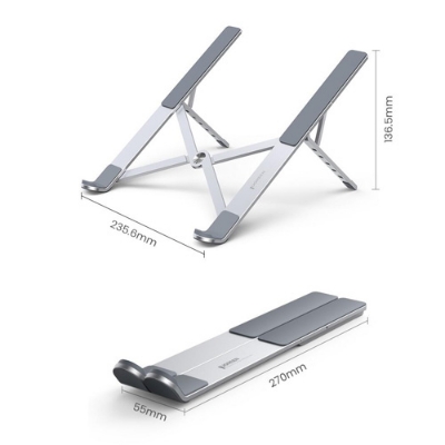 Picture of Laptop stand plastic adjustable multi-angle laptop stand inch tablet notebook laptop stand - cloth stand-Multicolor