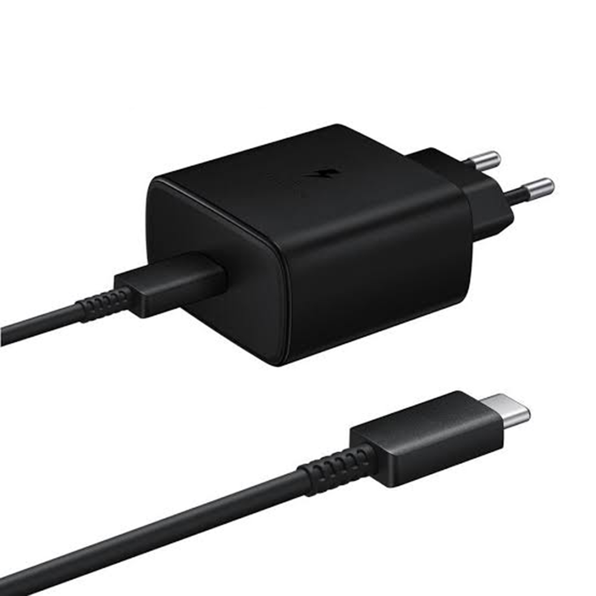 Picture of Official Samsung 45W PD Fast Charging Adapter /Charger Type-C to Type-C with Cable-Multicolor