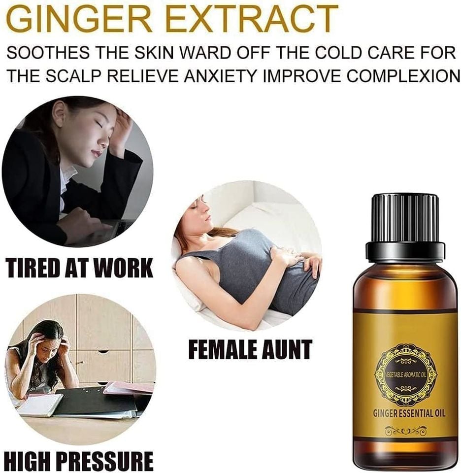 Picture of Ginger Essential Oil,pet komanor tel/oil-Ginger Essential Oil