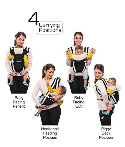 Picture of 2024 Premium Stylish 4-in-1 High-Quality Baby Carrier with Strong Belt-Multicolor