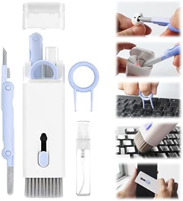 Picture of Earbuds Cleaning Pen Kit Keyboard Computer Cleaning Brush for Airpods PC Laptop Cleaning Tool Set-Multicolor