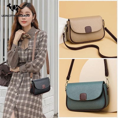 Picture of City Kangaroo Bag Female 2024 New Spring and Summer Saddle Bag Versatile Casual Messenger Bag Fashion Women's Shoulder Bag-Black