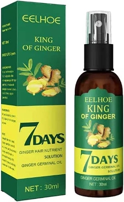 Picture of Natural Regrowth Hair Oil Wild Hair loss Care Product For Man Women Ginger Organic Hair Growth Oil Ginger oil-Multicolor