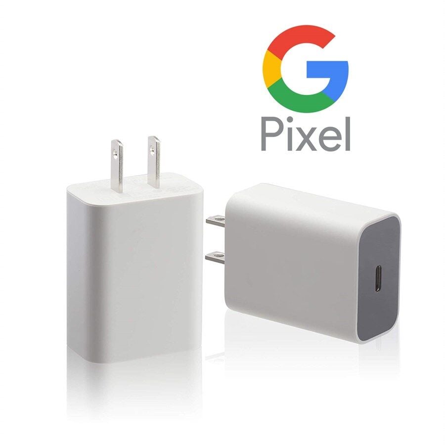 Picture of Google 30W USB type-C to type-C fast charging Adapter Pixel Phone Charger-Multicolor