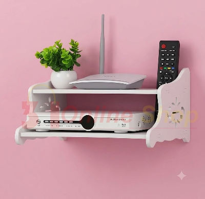 Picture of New Wifi Router Stand Double Layer Wall Mounted Home decorator