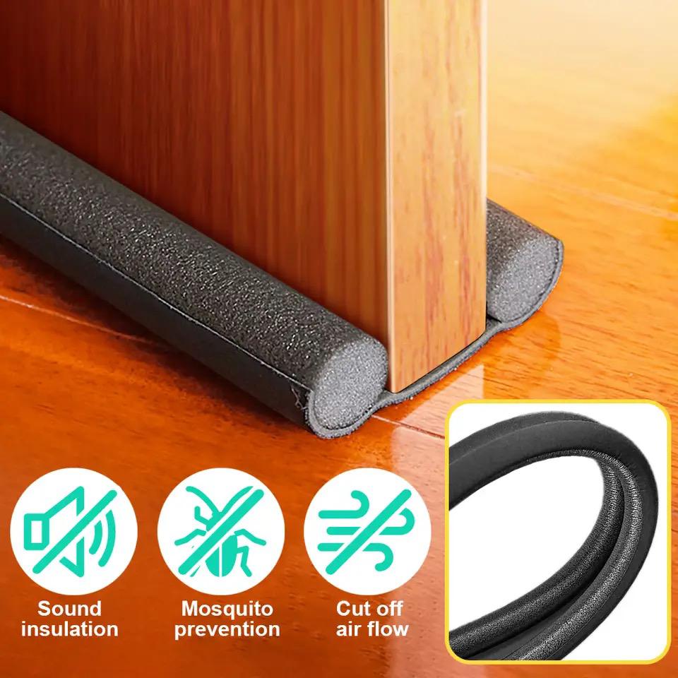 Picture of New Door Gap and Door Bottom Seal Door Draft and Door Air Stopper door bottom seal-Multicolor