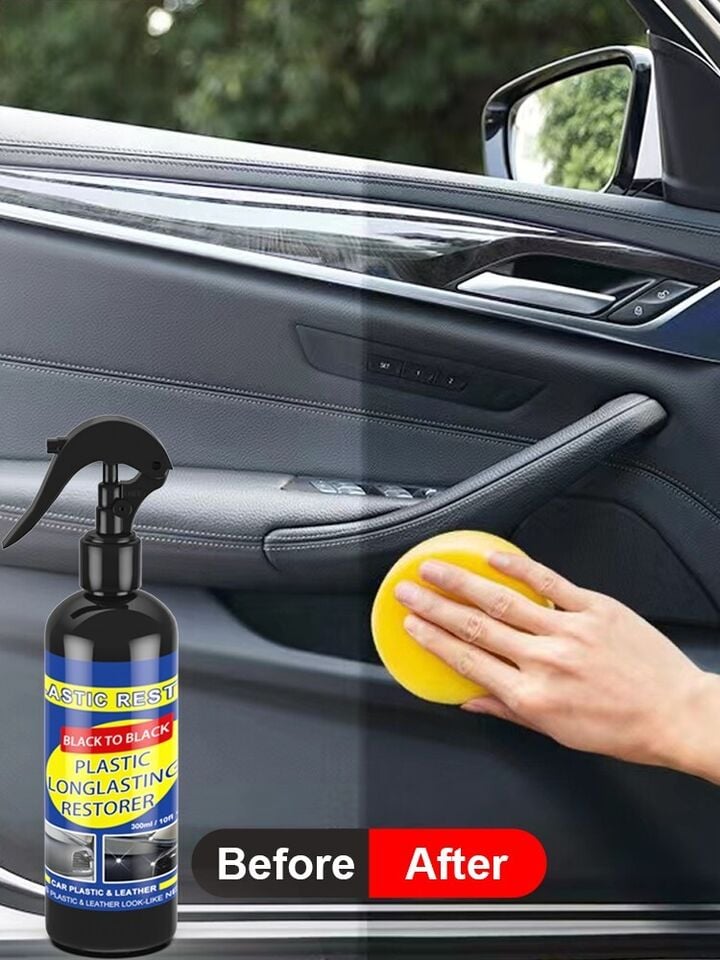 Picture of Car Plastic Restorer Back To Black Gloss Car Cleaning Products Plastic Leather
