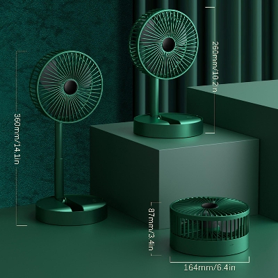 Picture of Portable Handheld Personal Rechargeable Fan Adjustable Rechargeable Fan , 5 Speed Wind Mini Aromatherapy-Multicolor