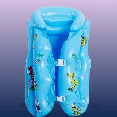 Picture of Ensure Safety in the Water with the Intex Pool School-Dillax Swim Vest Life Jacket-Yellow (3-6 Years), Easy to Use and Clean, A Unique Choice for Kids-Multicolor